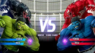 Venom & Hulk  Vs Venom & Hulk [Very Hard AI] | Marvel vs Capcom: Infinite