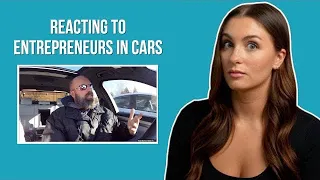 Reacting To Entrepreneurs In Cars “How To Test For High Quality Women” | Courtney Ryan