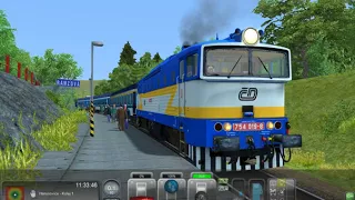 -Tutoriál-#1 Jak nastartovat 754 ! . Train Simulator 2018.