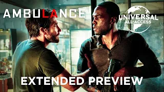 Ambulance | Jake Gyllenhaal & Yahya Abdul-Mateen II Star in Michael Bay Thriller | Extended Preview