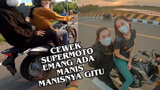 RIDING SORE KETEMU CEWE SUPERMOTO AUTO PEPET