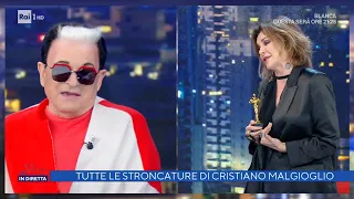 Tutte le stroncature di  Cristiano Malgioglio - La vita in diretta 22/11/2021