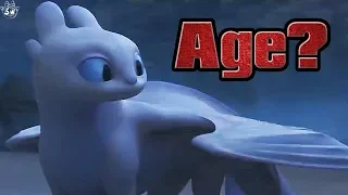 How Old is the Light Fury? How to train your Dragon: The Hidden World