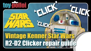 Vintage Star Wars R2-D2 Clicker repair - Toy Polloi