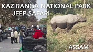 Kaziranga National Park Assam  Jeep safari | Rhino gets mad in park | elephant | Jungle Safari#assam