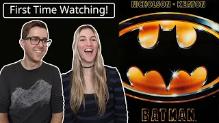 Batman (1989) | Wife's First Time Watching! | Movie REACTION!