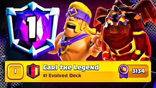 This Lava Hound Evolution Deck Got Me *TOP 1*