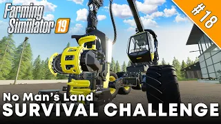 SCORPION KING ARRIVES AT THE FARM | Survival Challenge | Farming Simulator 19 Timelapse | Episode 18