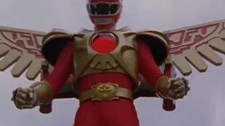 Power Ranger Fuerza Salvaje | Ranger Rojo Modo Batallador