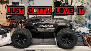 ARRMA Kraton 6S EXB - Dirt Track Run