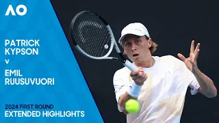 Patrick Kypson v Emil Ruusuvuori Extended Highlights | Australian Open 2024 First Round