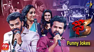 Dhee 13 | Kings vs Queens Funny Jokes All in One August month 2021 | Sudheer,Rashmi,Aadi,Deepika|ETV