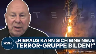 GRÜNHEIDE: Tesla-Anschlag! Ermittler warnen vor neuer Terrorgruppe! Was man über die Täter weiß