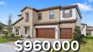 Touring a $960k New Build Home In Odessa, Florida (Tampa Bay)