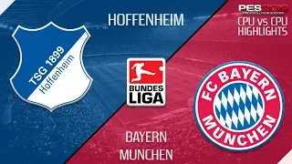 [18.01.19] - TSG Hoffenheim x FC Bayern Munchen - Simulation Game Highlights - [CPU vs CPU]