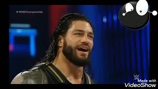 Wwe Dean Ambrose vs Seth Rollins vs Roman Reings for the wwe world champion