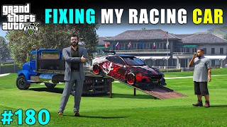 REPAIRING MICHAEL'S RACING CAR | GTA V GAMEPLAY #180