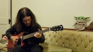 Black Sabbath - Spiral Architect(Guitar intro cover)
