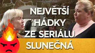 Slunečná - Hádky v seriálu!