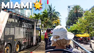 Full Double Decker Miami Big Bus Tour - Miami Beach / Cruise Ships / Lincoln Road / Little Havana