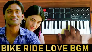 3 Movie - Heart Touching Bike Ride Bgm | Cover By Raj Bharath | Ringtones