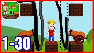 Save Them All - Drawing Puzzle - Level 1-30 Gameplay Walkthrough (Android,iOS)