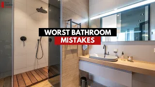 The 3 Worst Bathroom Mistakes Everyone Makes + How To Fix!