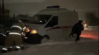 В Анапе «скорой» помощи понадобилась помощь МЧС