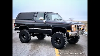 1988 Chevy K5 Blazer Squarebody IMMACULATE, COLD AC, Rust Free Body and Underside STRONG 5.7L 350 V8