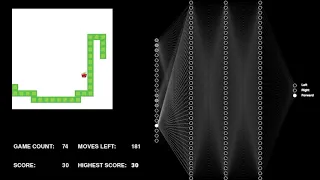 AI learns to play Snake - Deep Q Learning - Neural Network