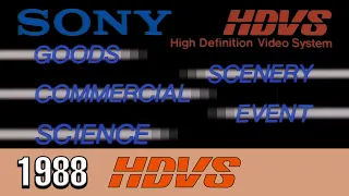 HDVS Business Applications [August 1988 Ver.] (Analog HDTV 1080i HDVS Video Demonstration Disc)