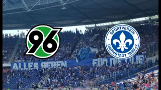 Hannover 96 - SV Darmstadt 98 2:1 | Highlights & 2x ROTE KARTE 🟥 | 2. Bundesliga 32. Spieltag