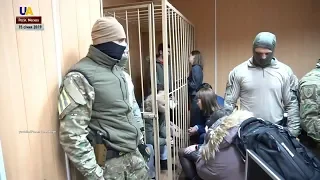 Московський суд зняв з розгляду  апеляції на арешт чотирьох військовополонених моряків
