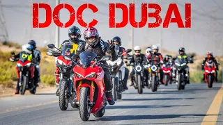 DOC Dubai Ride to Jebel Jais on World Ducati Day 2023 #motovlog