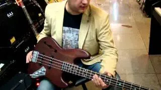 Рассказ басиста Евгения Степанова о бас-гитаре Bulldog Modern Jazz Bass Series (MNT) JBF-1000