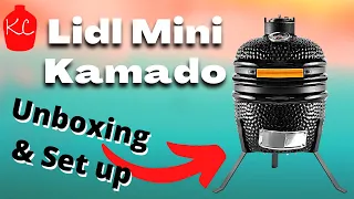 Lidl Mini Kamado 2021 - Unpacking and assembly