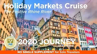 AHI Travel: Holiday Markets  ~ Festive Rhine River Cruise from Basel to Cologne