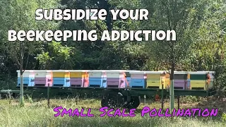 Subsidize your beekeeping addiction with small scale pollination | Beekeeping