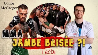 LA TERRIBLE FRACTURE DE CONOR McGREGOR 😨 (sa carrière MMA est-elle terminée?)