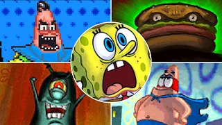 SpongeBob Creature from the Krusty Krab (GBA) - All Bosses | No Damage [4K]