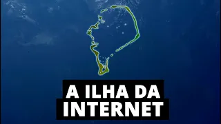 Por que Tuvalu não existe sem internet?