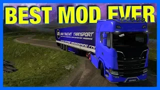 THE BEST MOD EVER!! (Euro Truck Simulator 2)