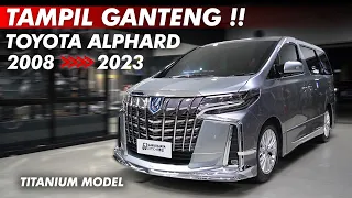 MASUK TUA KELUAR MUDA!! MODIF ALPHARD 2008 JADI 2023 + BODYKIT MODELLISTA !!