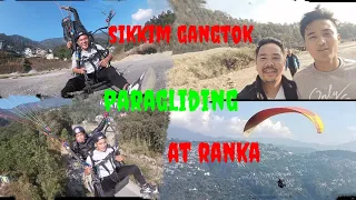 #Gangtok , Paragliding at Reshi thang