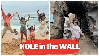 The last 2 days of our beach holiday | We went to see Hole in the Wall || @OleratoAndFamily