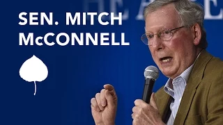A Conversation with US Senate Majority Leader Mitch McConnell