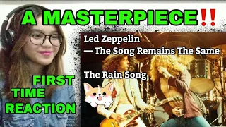 LED ZEPPELIN - 'THE SONG REMAINS THE SAME/THE RAIN SONG' (NY, 1973)