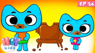 Kit și Keit: Casă, dulce casă -  Desene animate educative cu dulciuri | HeyKids