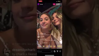 Kenzie And Maddie Ziegler On Instagram Live 9/15/20 FULL LIVE