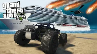 GTA 5 EXTREME COURSE POURSUITE EN MINI MONSTER TRUCK !!